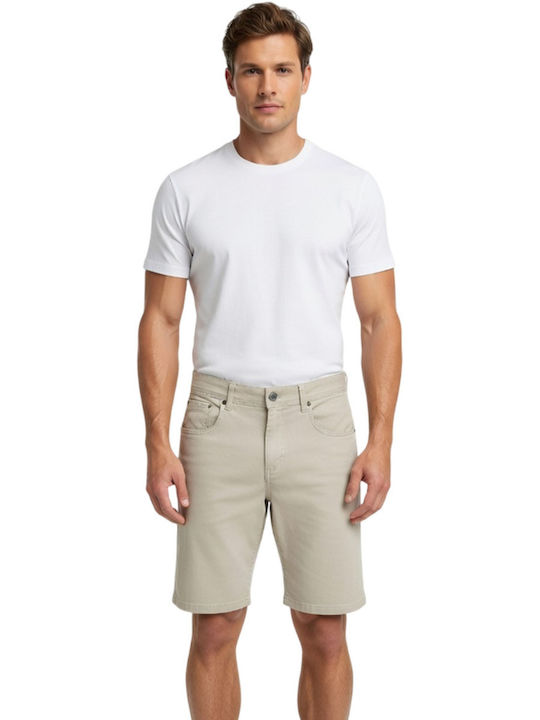 Losan Herren Denim Shorts Beige