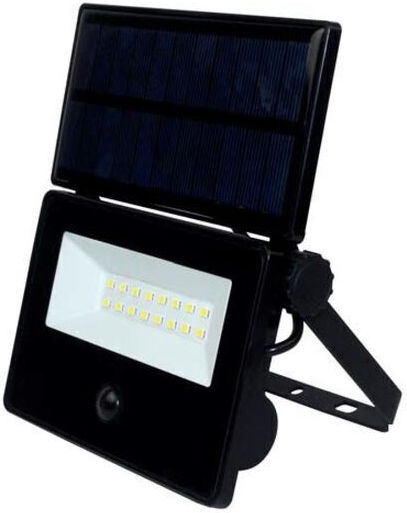 Horoz Electric Waterproof Solar LED Flood Light 16W Cold White 6400K with Motion Sensor IP54
