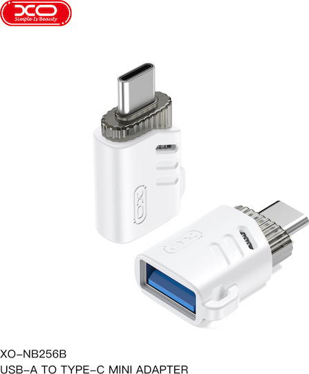 XO 3.3.96 Μετατροπέας USB-A / USB-C male σε USB-A female