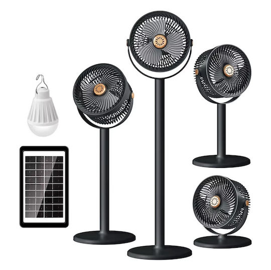 Roza Fan for Mobile Phone USB / Electric and Power Bank Black