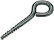 Galvanized Eye Bolt with Diameter M18 and Length 50mm