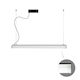 Viokef LED Commercial Linear Ceiling Light Warm...