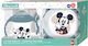 Disney Disney Baby- und Kinder-Essgeschirr Mickey 2er Set