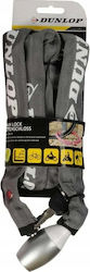 Dunlop Fahrradschloss Kettenschloss 120cm Graues 8711252416984gray