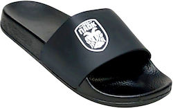 Paok Fc Kinder Flip-Flops Schwarz PA-09003-MAUR
