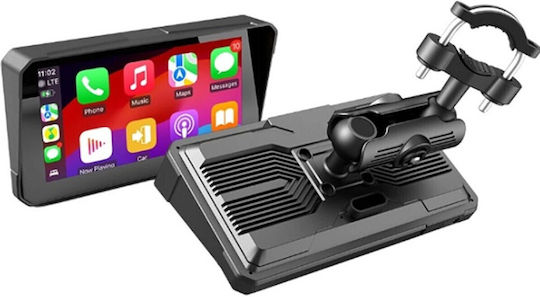 Intelligenter Motorrad-Monitor 6″ Wireless Carplay Android Auto Dvr