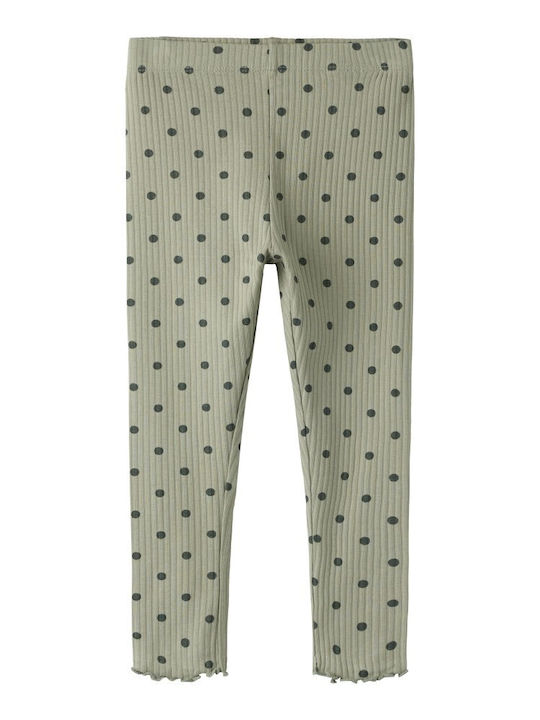 Kinderleggings Lang Grün