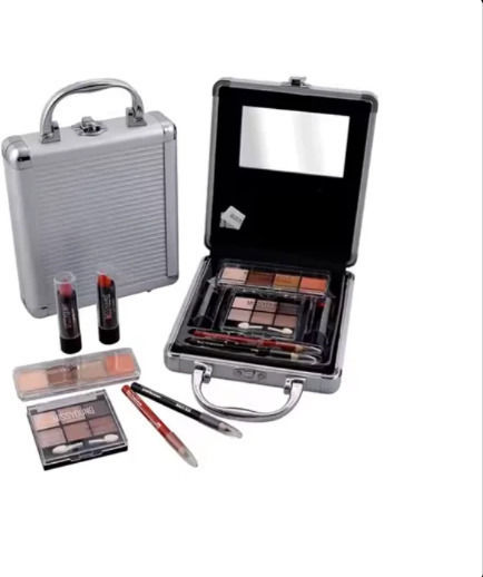 Make-up Pflege Schönheit Kosmetiketuis Silber