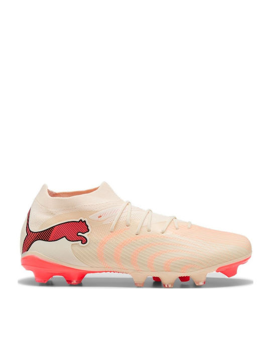 PUMA Future FG/AG Football Shoes with Beige Cleats