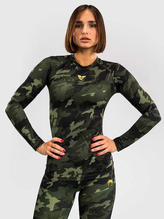 Venum Venum Frauen Lange Ärmel Kampfkunst T-Shirt für Jiu-Jitsu Rosa