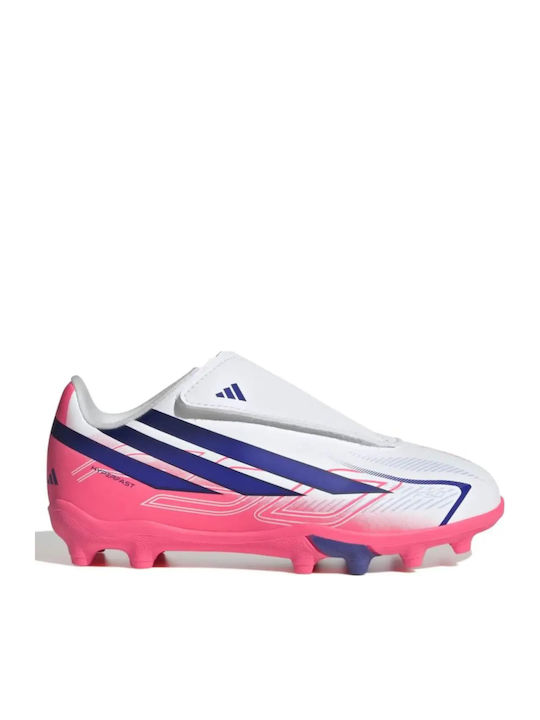 F50 Hyperfast Club FG/MG Kids Soccer Cleats Molded White
