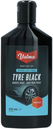 Valma Tyre Black Υγρό Γυαλίσματος Ελαστικά Αυτοκινήτου 250ml 1831304
