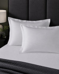 Olia Home Hotel Pillowcase Made of Cotton & Polyester 72x52cm