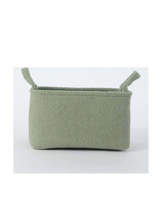 SteweHome Fabric Storage Basket with Lid Multicolour 13.5lt