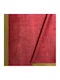 Velvet Decoration Fabric By Meter Width 140cm Red