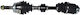Half Axle Getz 1.5 CRDi 03-05 495001C460