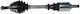 Halbachse Citroen ZX 1.1-1.4 91- Linkes Getriebesystem Ma 3272.18