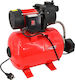AWTools Einphasiges Wasserpumpen mit Druck Set mit 24-Liter-Behälter 1200W