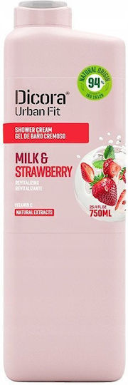 Friendly Organic Αφρόλουτρο σε Gel με AHA για Απολέπιση 750ml