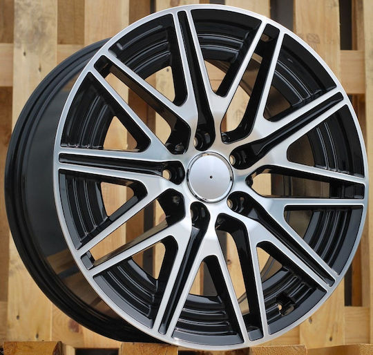 Mercedes-Benz Ζάντες Αλουμινίου Αυτοκινήτου ET40 Black Face Machined