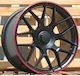 Mercedes-Benz Aluminum Car Wheels ET43 Matt Black