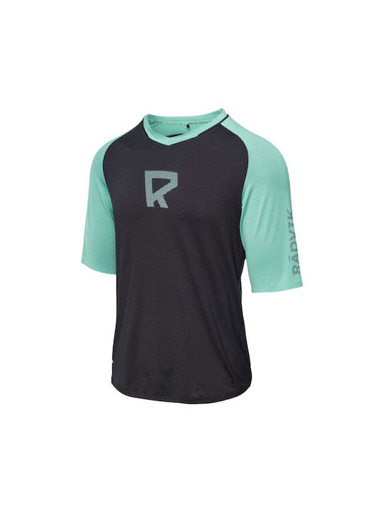 Radvik Ανδρική Κοντομάνικη Μπλούζα Mountain Bike Μαύρη Radvik Ανδρική Κοντομάνικη Μπλούζα Mountain Bike Μαύρη