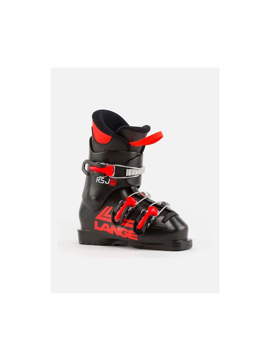 Lange Bocanci de schi pentru copii Black/electric Red