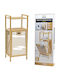 ArteLibre Wooden Laundry Basket 40x30x95cm
