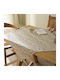 Gofis Home Gofis Home Lauren 650 Silber 85x85cm Tischdecke