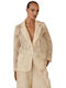 Souvenir Women's Beige Blazer
