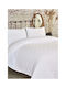 SteweHome Pique Single Blanket 160x230cm White