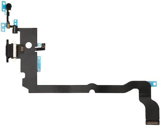 Apple iPhone XS Max cablu flex de încărcare conector negru original