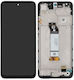 Xiaomi Redmi Note 10 5G LCD Сензорен Черен С Рамка OEM