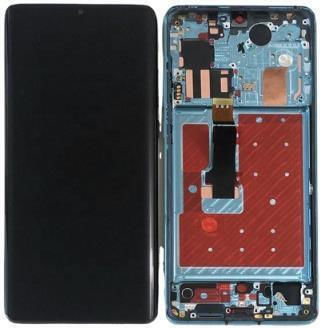 Huawei P30 Pro LCD Touch Negru Aurora cu ramă OEM