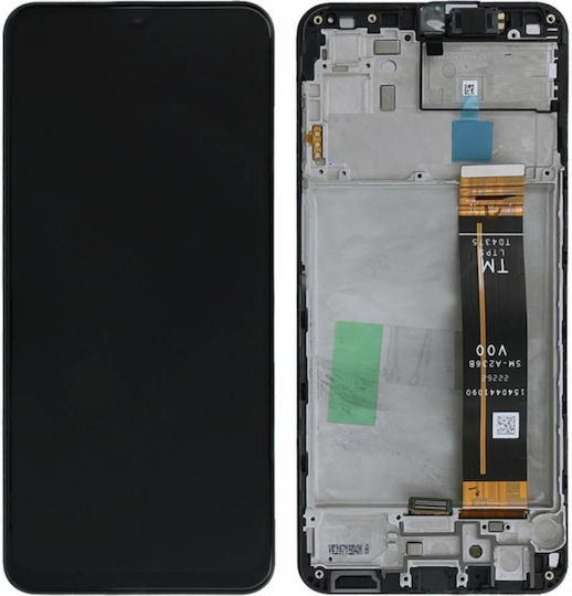 Samsung A236b Galaxy A23 5g Lcd Touch Черен С Рамка Original Gh82-29734a/29735a Service Pack