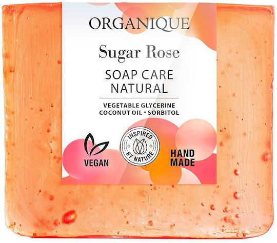 Organique Sugar Rose Naturally Healing Soap 100g