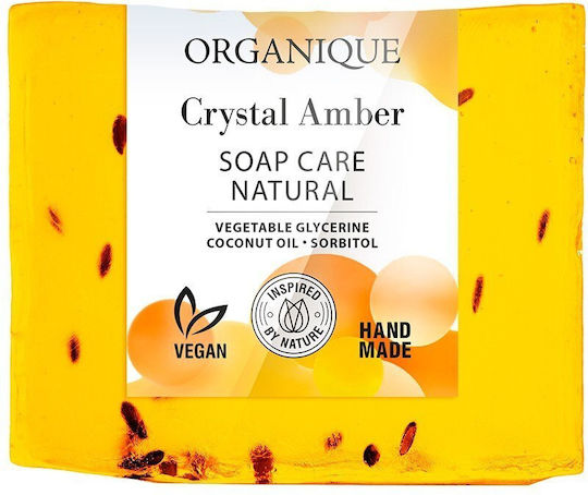 Organique Organic Naturally Caring Soap Crystal Amber 100g