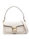 Leder Damen Handtasche Schulter Weiß