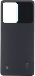 Xiaomi Poco X5 Pro капак на батерията + самозалепваща лента черен оригинален