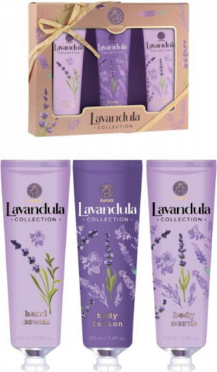 Aurora Natural Lavandula Hautpflege-Set 3 Stück
