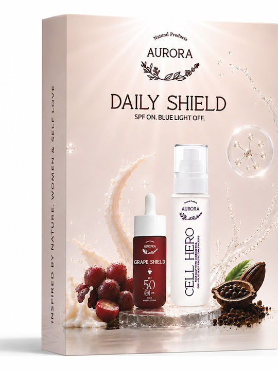 Aurora Natural Grape Shield Комплект За Грижа За Хидратация Aurora Natural Grape Shield Комплект За Грижа За Хидратация