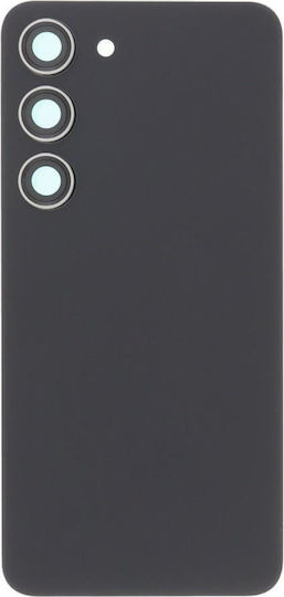 Samsung Galaxy S23 Battery Cover + Adhesive + Camera Lens Phantom Black Oem