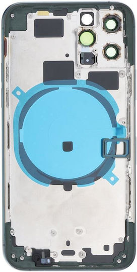 Apple Iphone 11 Pro Back Battery Door Cover Middle Frame Housing Small Parts Green Oem Logo
