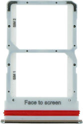 Xiaomi Mi 10 Lite Sim Card Tray Dual Card Silver Original
