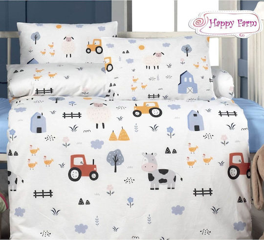 Beauty Home Σετ Art Γαλάζιο 100x150εκ.