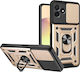Techsuit Camshield Back Cover Χρυσό (Galaxy Z F...