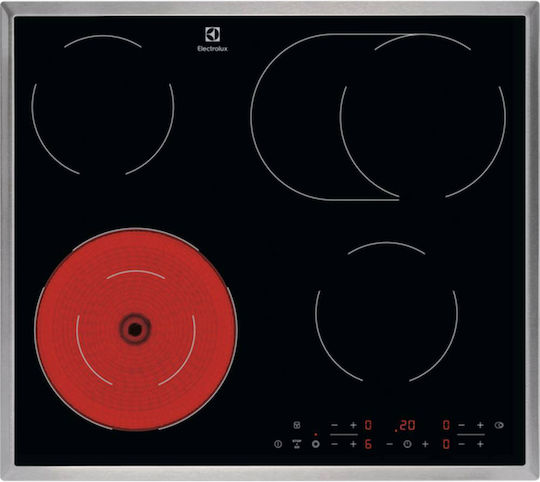 Electrolux LRR6436M Κεραμική Εστία με Πλαίσιο Αυτόνομη 56x49εκ.