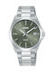 Lorus Sports Womens Battery Watch With Silver Metal Bracelet