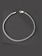 Herren Armband Kette aus Stahl 21cm