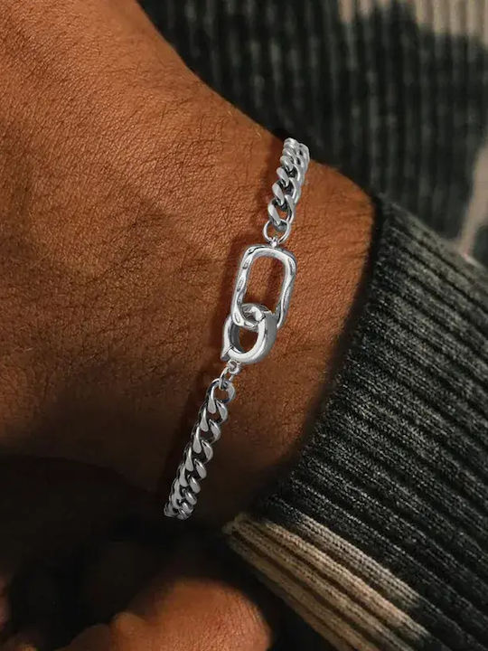 Men's Hand Chain Made of Stainless Steel